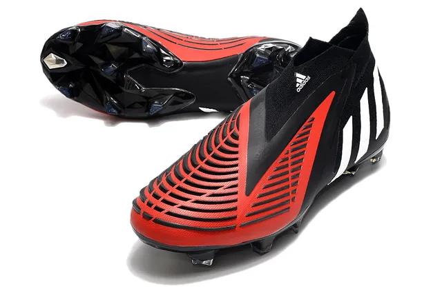 Adidas Predator branco preto dourado Firm-Ground Sapatos de futebol 7