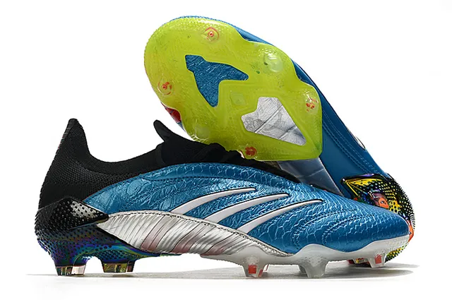 Adidas Vermelho Preto Baixo Corte Ajuste de Meia Parte Superior Couro Sintético Texturizado Superfície Firme Sapatos de Futebol 2