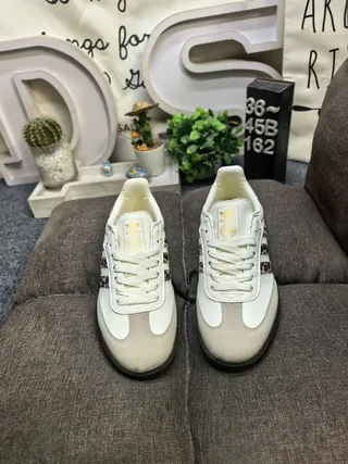 Adidas Samba Zapatillas Lifestyle con Rayas de Impresión de Leopardo 10