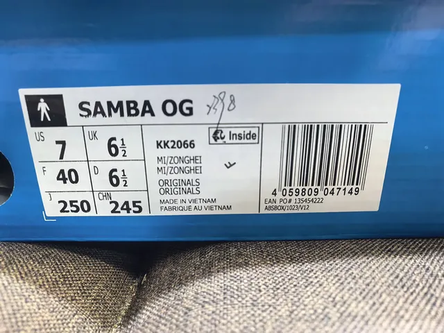 Adidas Samba Off-White Beige Black Chaussures Lifestyle 2