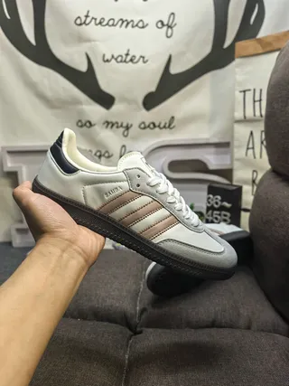 Adidas Samba Off-White Beige Black Chaussures Lifestyle 5