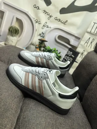 Adidas Samba Off-White Beige Black Chaussures Lifestyle 7