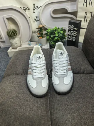 Adidas Samba Off-White Beige Black Chaussures Lifestyle 10