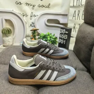 Adidas Samba OG Brown Gray Gum حذاء أسلوب حياة