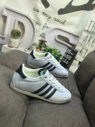 Adidas Samba OG Metallic Silver Off-White حذاء رياضي نمط حياة 9