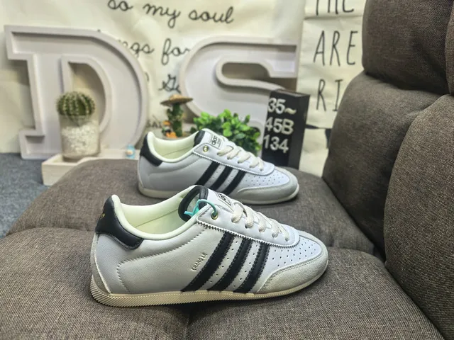 Adidas Samba OG Metallic Silver Off-White حذاء رياضي نمط حياة 11