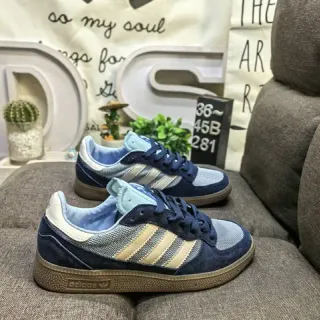 Adidas Samba OG Navy and Beige لايف ستايل سنيكرز