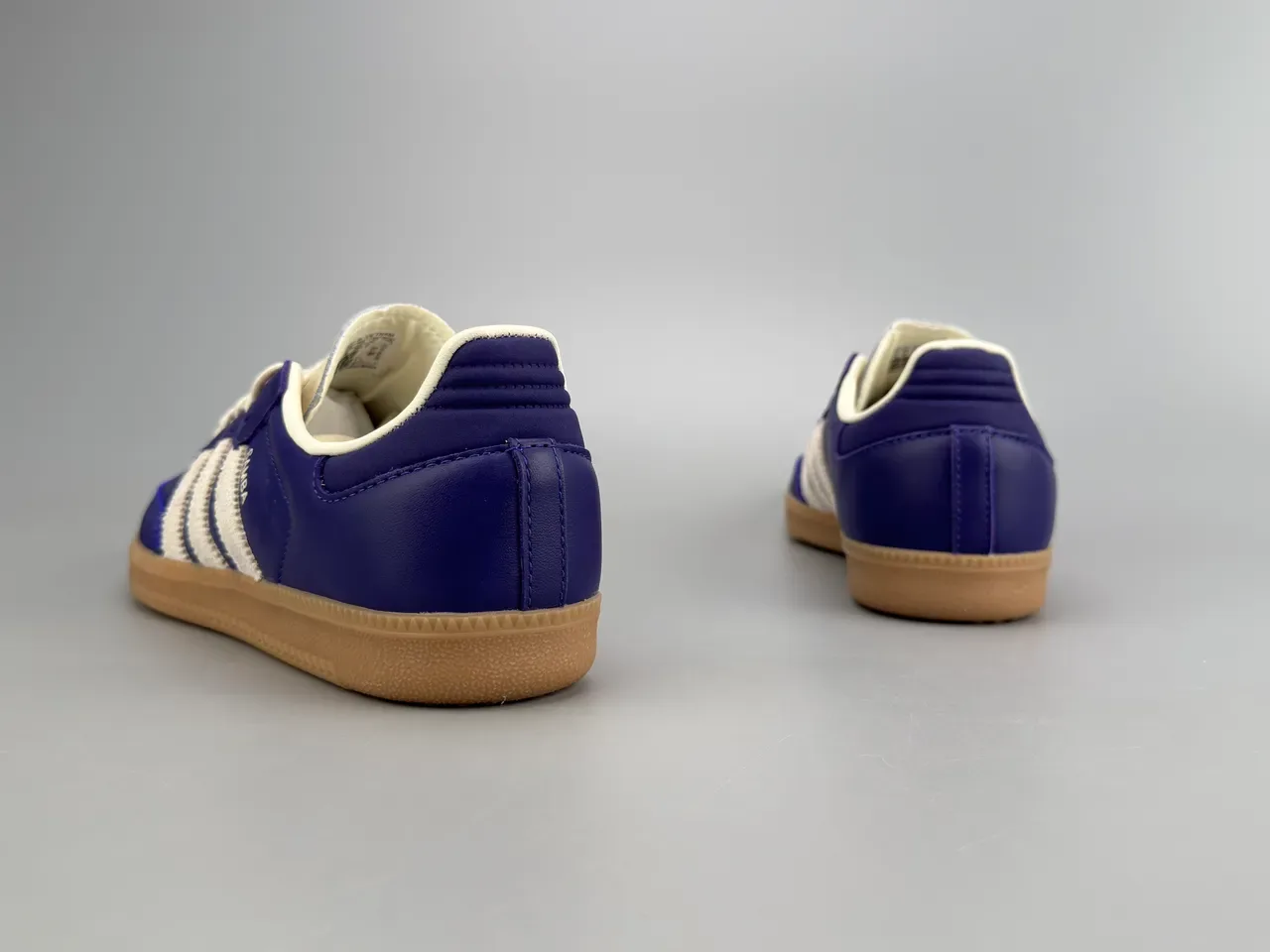 Adidas Samba Sneakers Lifestyle Bleu Royal et Crème 6