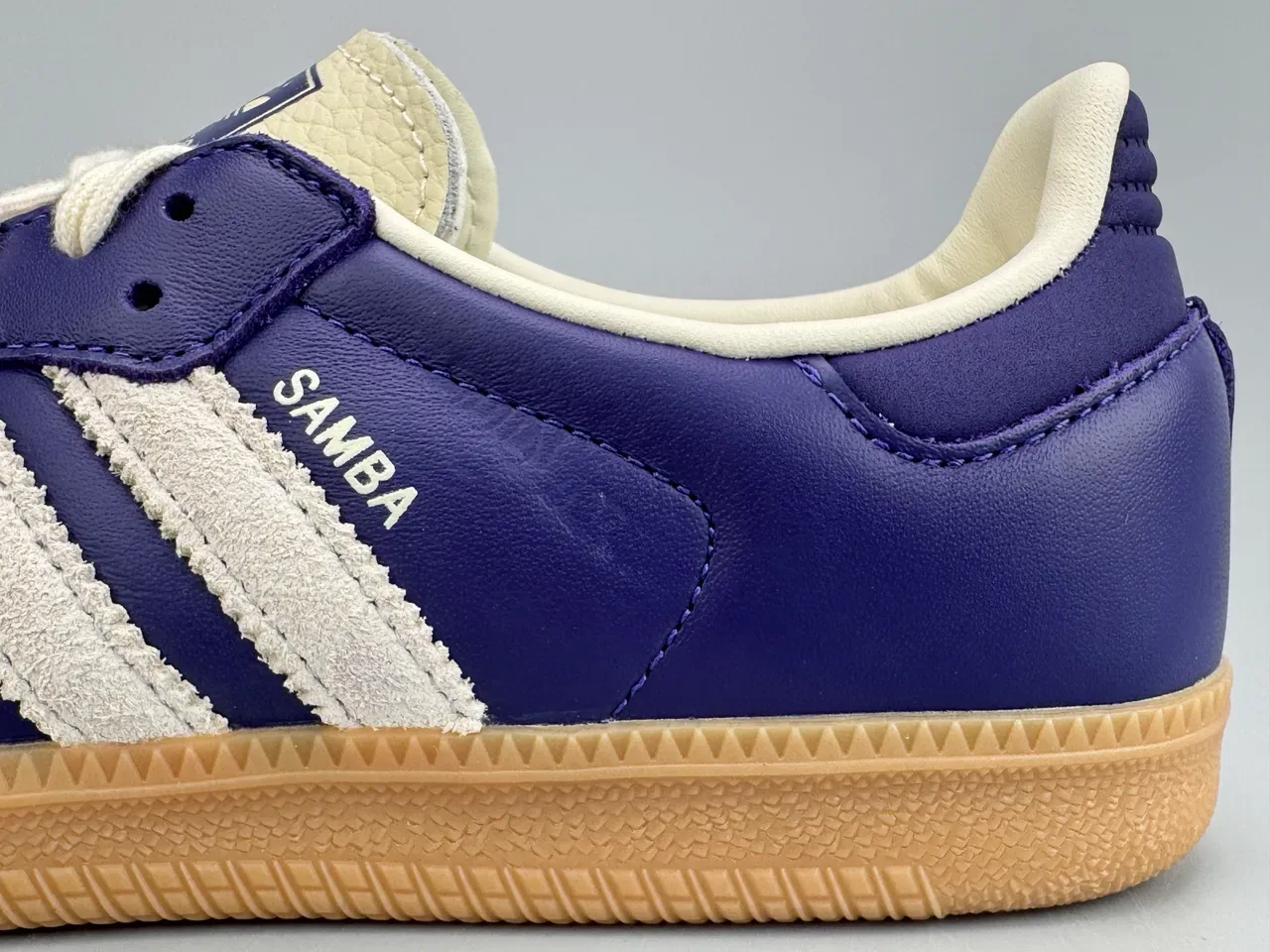 Adidas Samba Sneakers Lifestyle Bleu Royal et Crème 7
