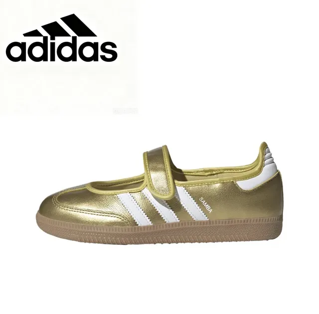 Adidas Samba 白色灰色口香糖生活方式运动鞋 8