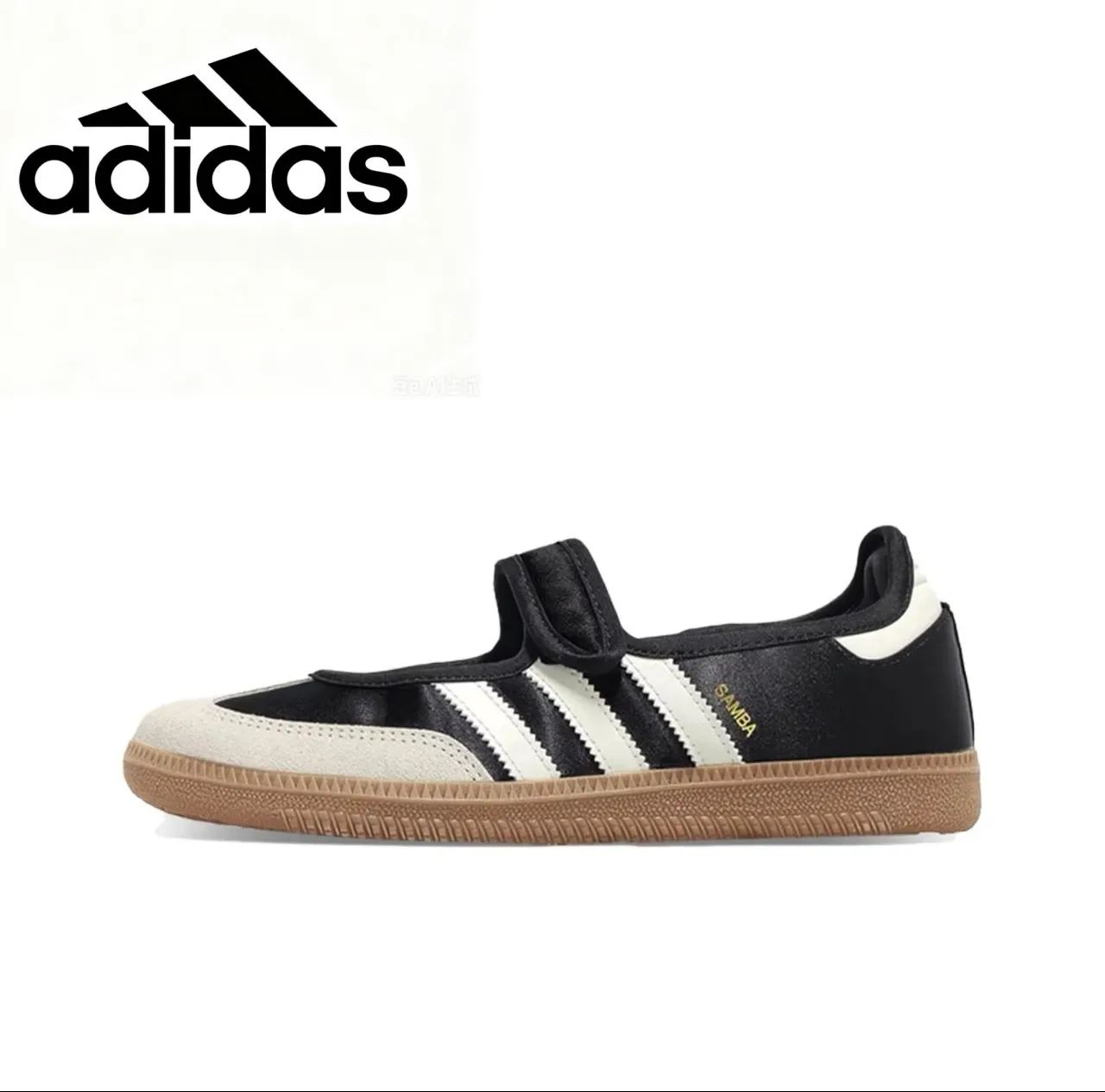 Adidas Samba 白色灰色口香糖生活方式运动鞋 11