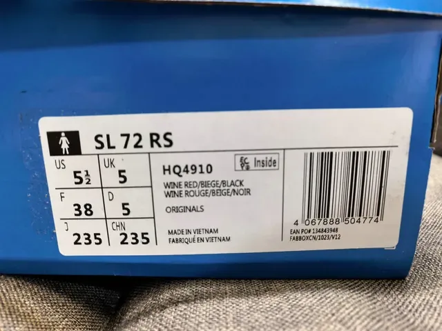 Adidas SL 72 Tênis Lifestyle Burdeos Creme 2