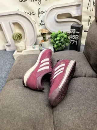 Adidas SL 72 Tênis Lifestyle Burdeos Creme 6