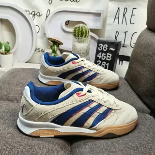 Adidas Spezial بيج أزرق أحمر أحذية رياضية أسلوب حياة