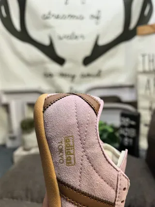 Adidas Spezial Tênis Lifestyle de Camurça Rosa Poeira e Marrom 3