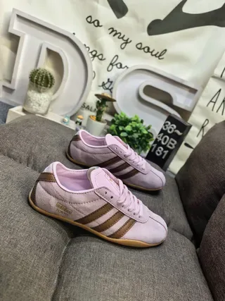 Adidas Spezial Tênis Lifestyle de Camurça Rosa Poeira e Marrom 9