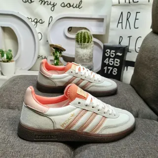 Adidas Spezial Off-White و Peach حذاء أسلوب الحياة