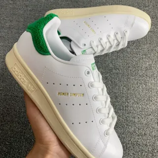 Adidas Stan Smith Homer Simpson 合作 白色 绿色 生活方式 运动鞋