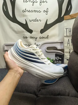Adidas Supernova Dreamstrike أبيض رمادي حذاء رياضي 15