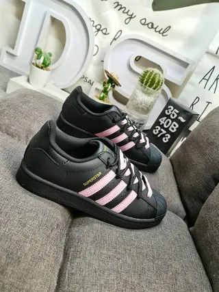 Adidas Superstar Chaussures lifestyle noir et rose 9