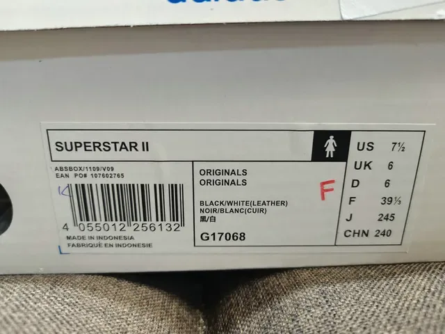 Adidas Superstar Black and White Lifestyle Sneakers 2