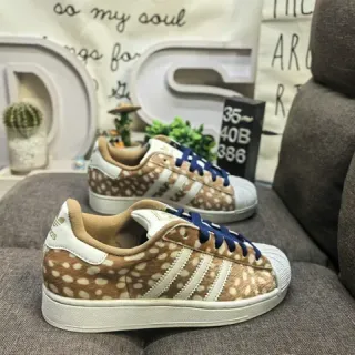 Adidas Superstar حذاء رياضي نمط غزال لايف ستايل