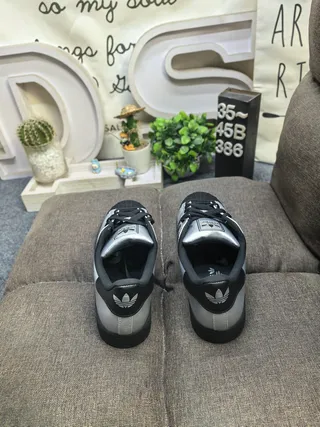Adidas Superstar Metallic Silver Black Lifestyle Sneakers 8