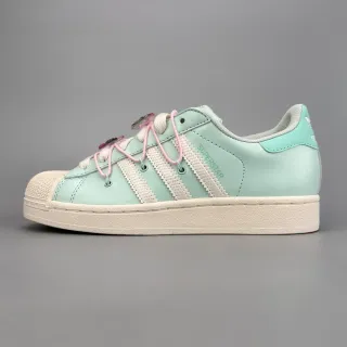 Adidas Superstar أخضر نعناع Shell-Toe Lifestyle Sneakers