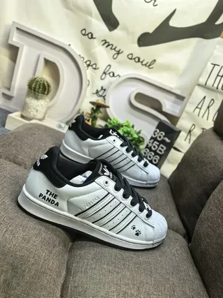 Adidas Superstar The Panda Blanc Noir Chaussures Lifestyle 9