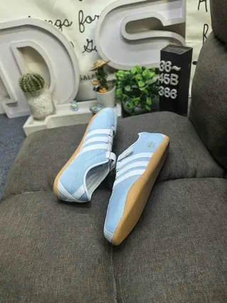 Adidas Tokyo Light Blue Laceless Training Sneakers 6