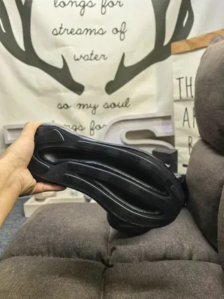 Adidas Tênis Lifestyle Branco Preto Slip-On Construção Estilo Cage Recobrimentos Sintéticos 4