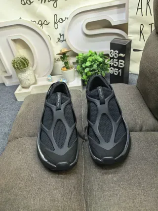 Adidas Tênis Lifestyle Branco Preto Slip-On Construção Estilo Cage Recobrimentos Sintéticos 10