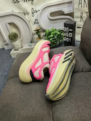 Adidas Tênis Lifestyle Branco Preto Slip-On Construção Estilo Cage Recobrimentos Sintéticos 16