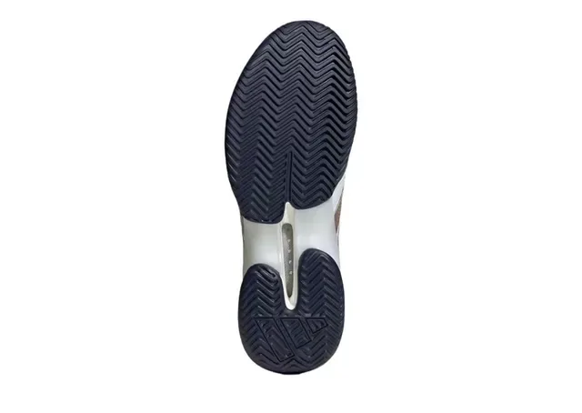 Adidas White Navy Mesh Upper Three-Stripe Side Panel Lifestyle Sneakers 2