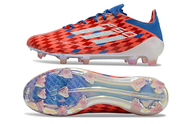 Adidas X Speedflow Raumdeuter Red Blue Firm-Ground সকার জুতো 6