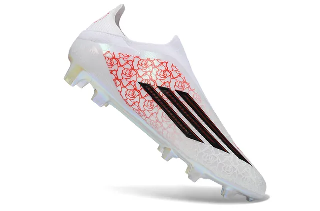 Adidas X Speedflow Branco Vermelho Rosa Sapatos de Futebol para Campo Firme 6