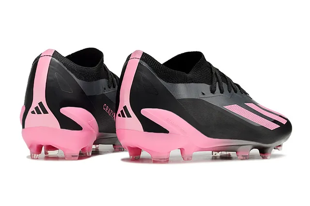 Adidas X Speedportal Black Pink Zapatos de fútbol para terreno firme 5