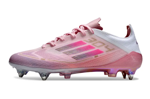 Adidas X Speedportal Zapatos de fútbol para terreno firme con gradiente rosa iridiscente 7