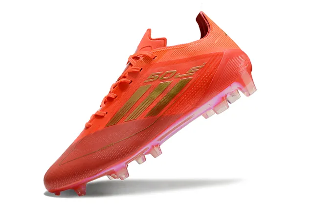 Adidas X Speedportal برتقالي قزحي أرضي ثابت أحذية كرة القدم 3