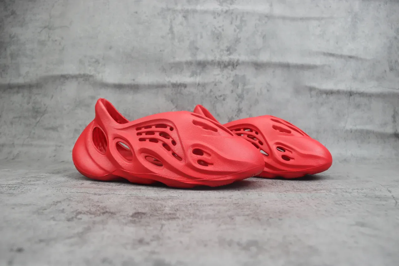 Adidas Yeezy Foam Runner Red Lifestyle Sneaker 3