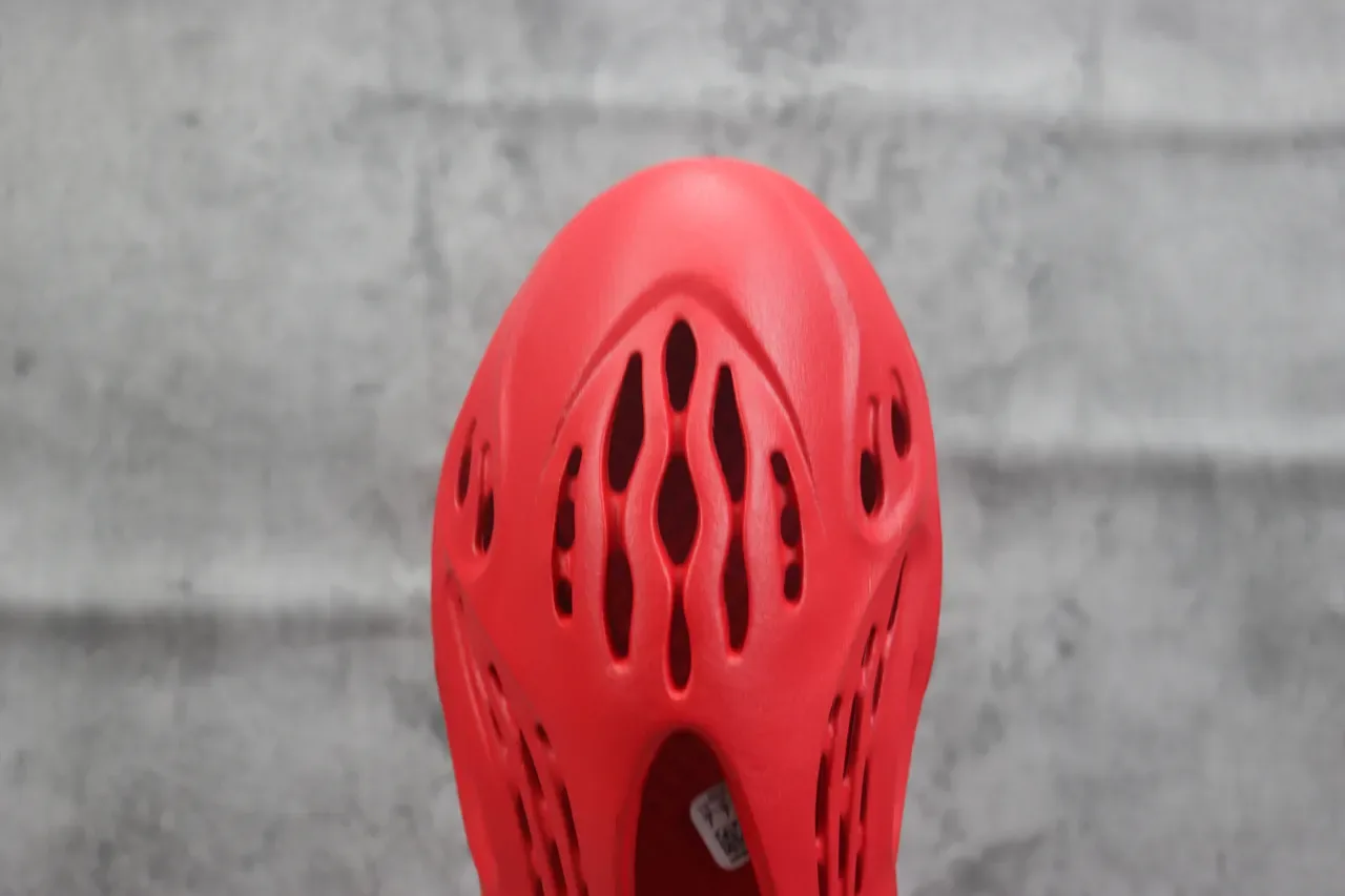 Adidas Yeezy Foam Runner Red Lifestyle Sneaker 6