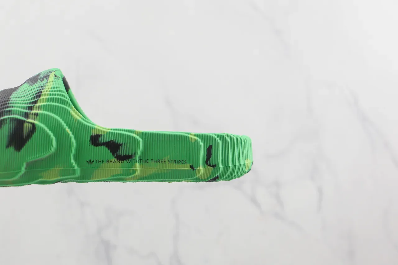 Adidas Yeezy Slide Verde Preto Camo Chinelos 7