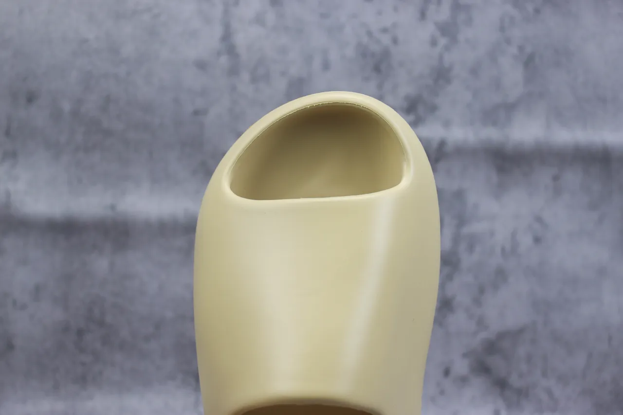 Adidas Yeezy Slide Chinelos Amarelo Pálido 5