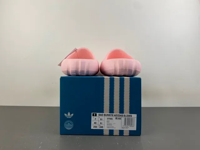 Adidas Yeezy Slide Chinelo Moldado Rosa 14
