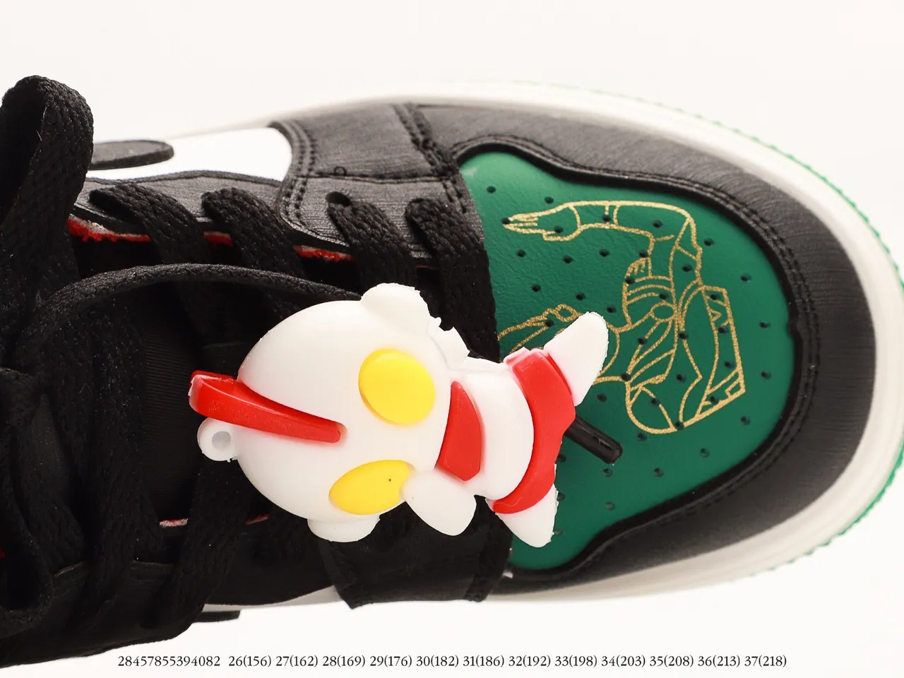 Air Jordan 1 High বাচ্চাদের কালো সাদা লাল ধূসর নীল স্পাইডারওয়েব বাস্কেটবল জুতা 12