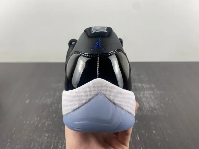 Air Jordan 11 Noir Blanc Bleu Royal Chaussures de Basket 8