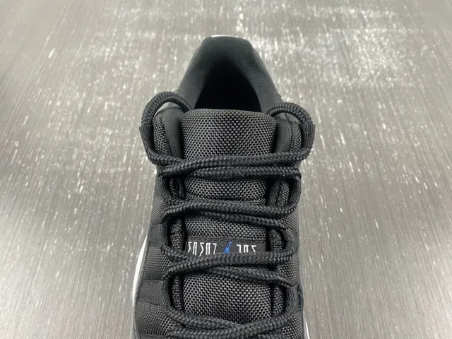 Air Jordan 11 Noir Blanc Bleu Royal Chaussures de Basket 9