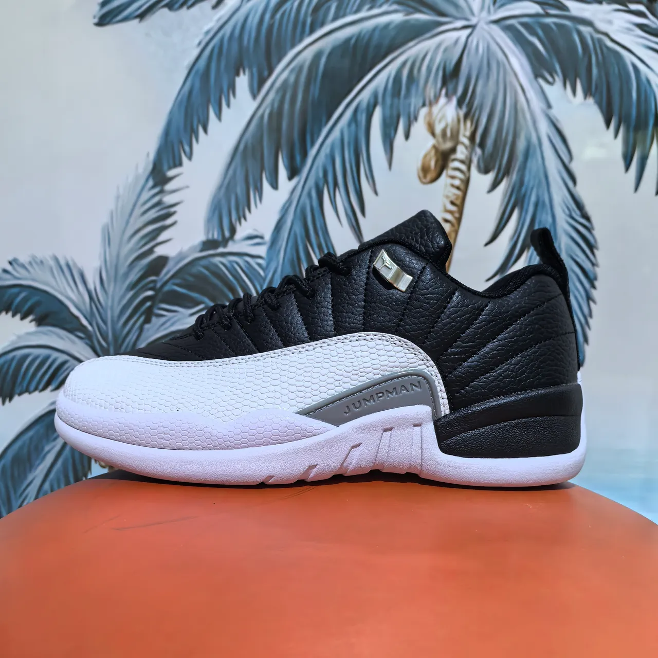 Air Jordan 12 White and Light Blue Basketball Shoes 5