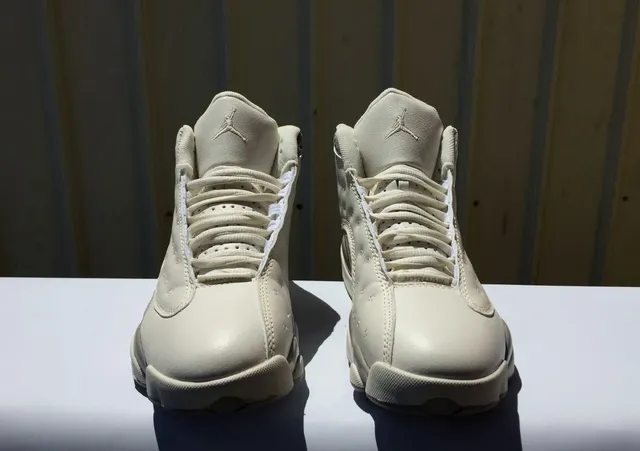 حذاء كرة السلة Air Jordan 13 Off-White رمادي 3