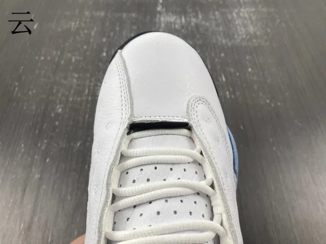 Air Jordan 13 白色 浅蓝色 黑色 黄色 绿色 宝石 篮球鞋 7